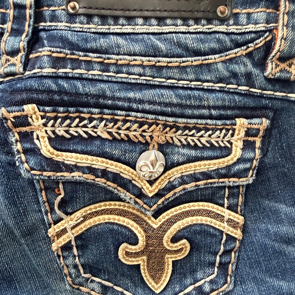 Rock Revival Anja boot cut jeans 26 Y2K - Picture 3 of 9